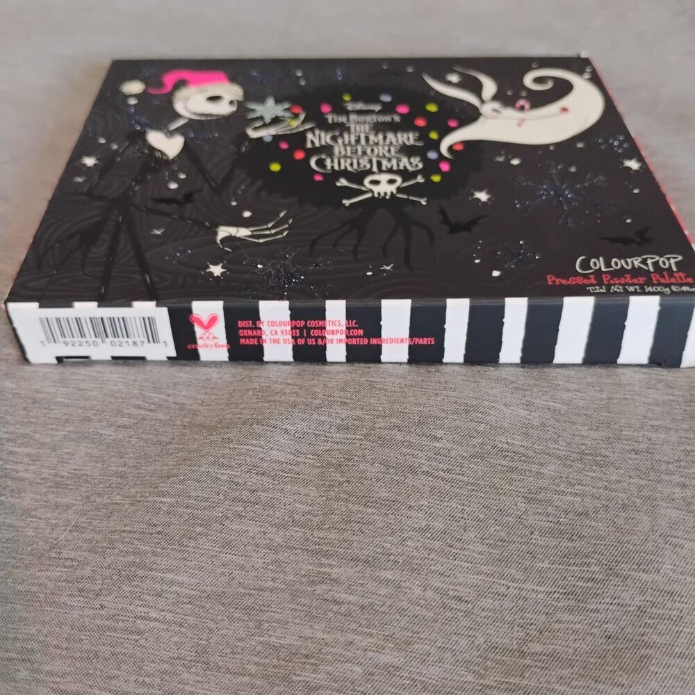 COLOURPOP Disney Nightmare Before Christmas 2021 Eyeshadow Palette NEW - Picture 3 of 8
